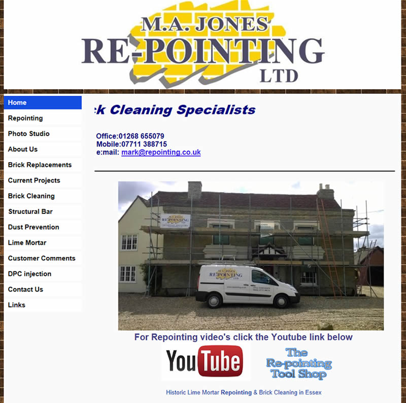 M A Jones Repointing Limited